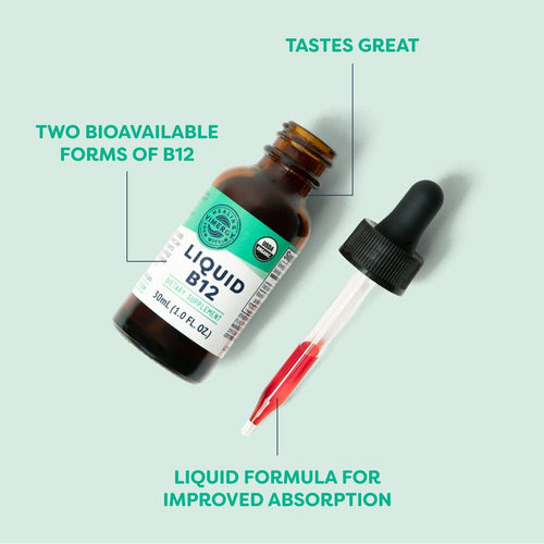 Vimergy Vitamins & Supplements Organic Liquid B12